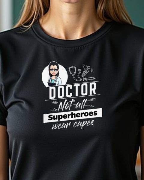 Not All Superheroes Wear Capes - Female Doctor