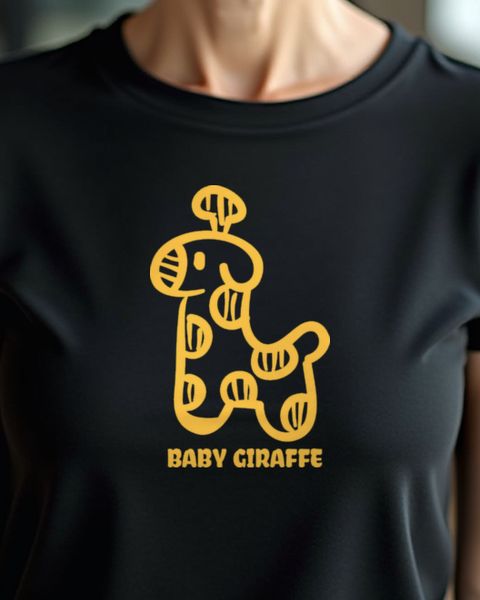 Baby Giraffe - Süße gelbe Giraffe für Babys und Kleinkinder