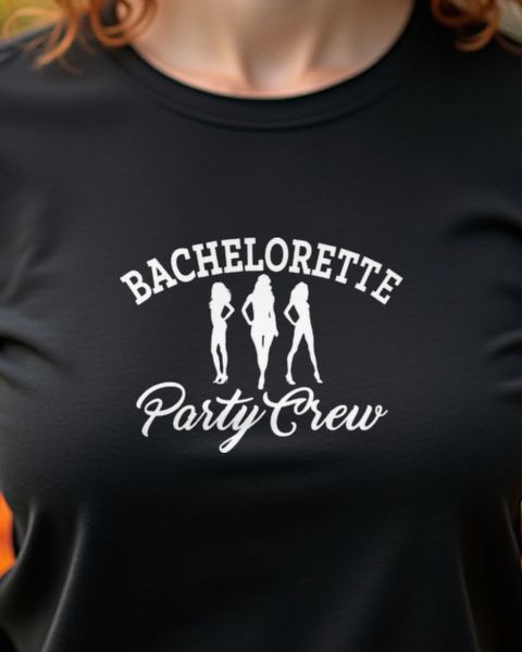 Bachelorette Party Crew - Bridesmaid Gift and Hen Party Tee