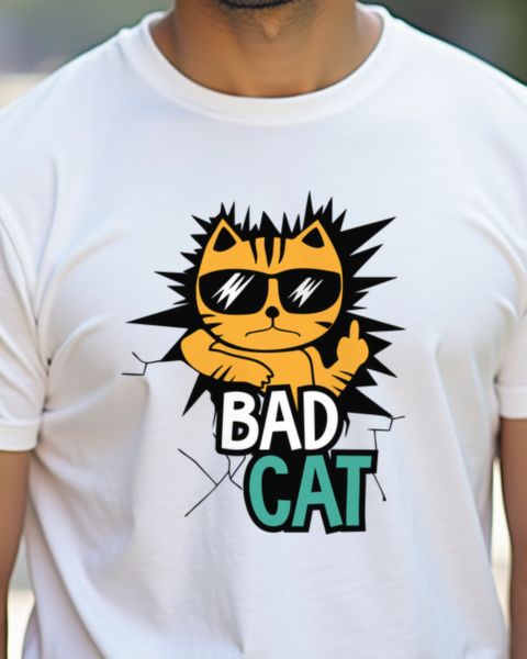 Bad Cat - Freche Katze mit Attitüde