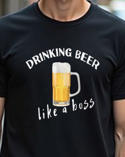 Beer like a Boss - Funny Beer Drinking Gift