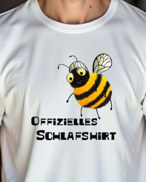 Biene für Langschläfer - Lustiges Bienen Motiv