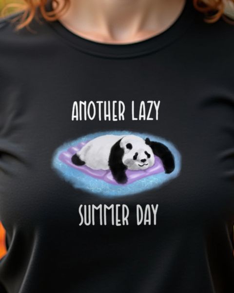 Panda Lazy Summer Day - Siesta Lover Summer Gift