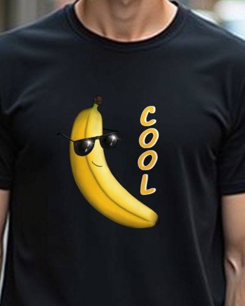 Cool Banana with Sunglasses - Funny Fruit Summer Design