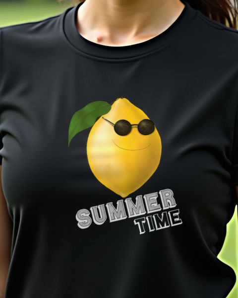 Coole Zitrone mit Sonnenbrille - Lustiges Sommer Obst