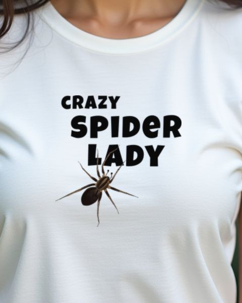 Crazy Spider Lady - Funny Gift for Spider Lovers