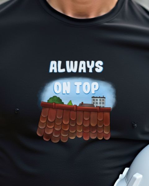 Always on Top Spruch - Geschenk für Höhenarbeiter