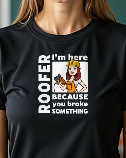 The Roofer Has Arrived - I’m Here Saying for Her