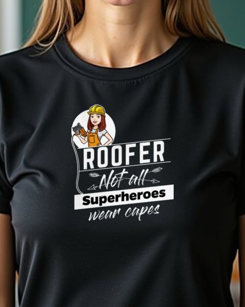 Roofer Not All Heroes Wear Capes - Roofer Gift