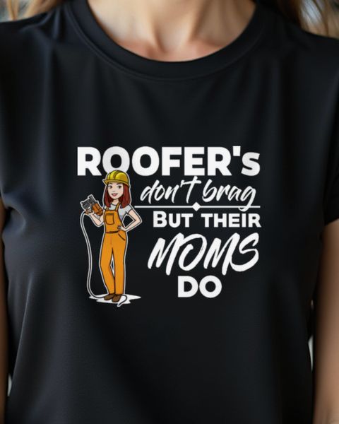Woman Roofer Design - Gift for Female Roofers