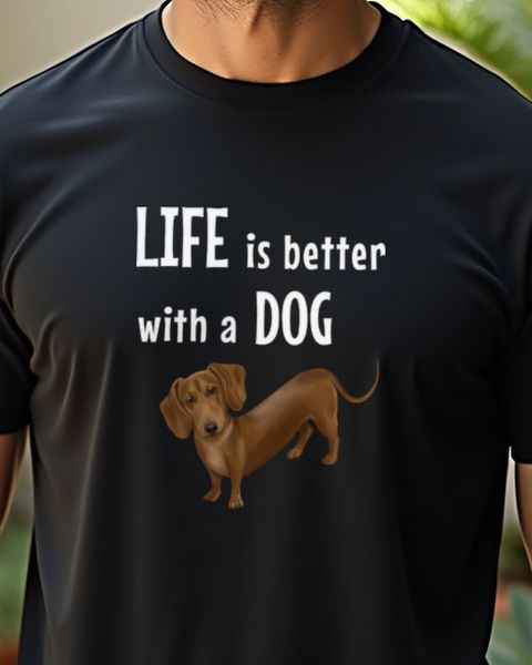 Dachshund Life Is Better with a Dog - Wiener Dog Gift