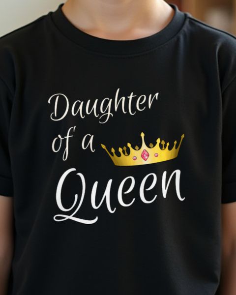 Daughter of a Queen - Mama Tochter Shirt Geschenk