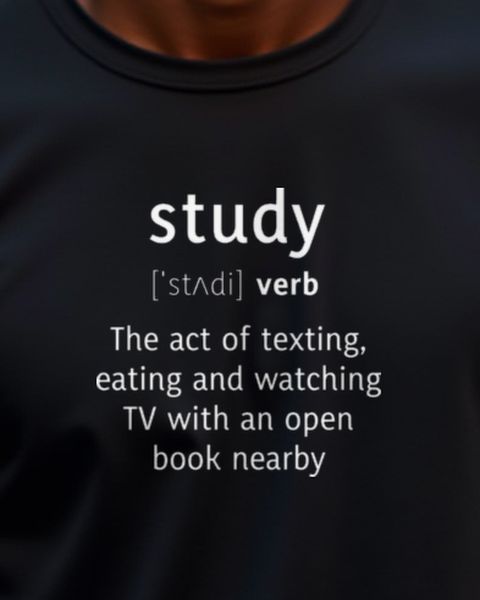 Study Definition - Lustiger Lexikon Spruch
