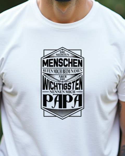 Die wichtigsten Menschen nennen mich Papa - Vatertag