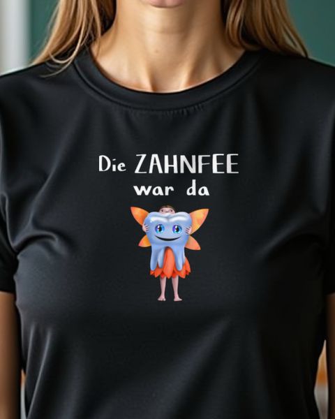 Die Zahnfee war da - Lustiges Zahnfee Motiv