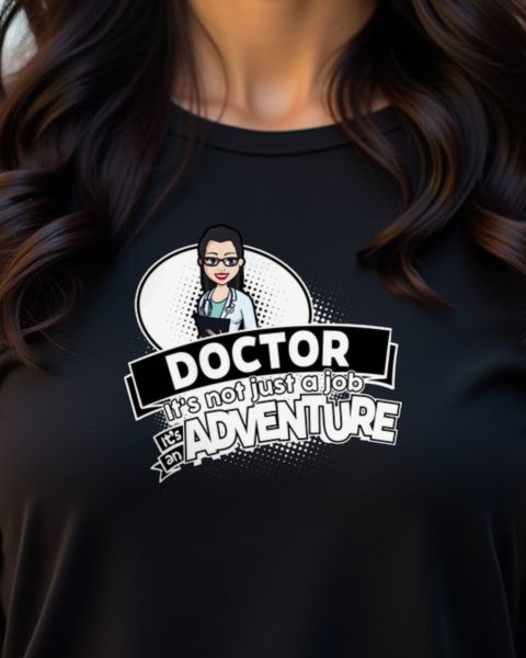 Doctor Not a Job but an Adventure - Doctor Gift for Women