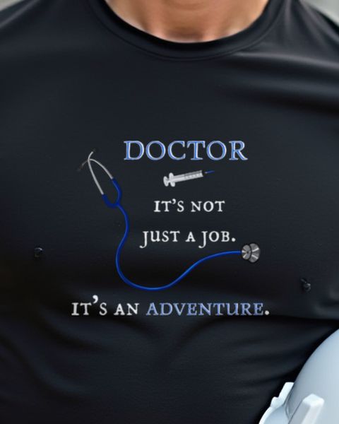 Doctor Not a Job but an Adventure - Funny Doctor Gift