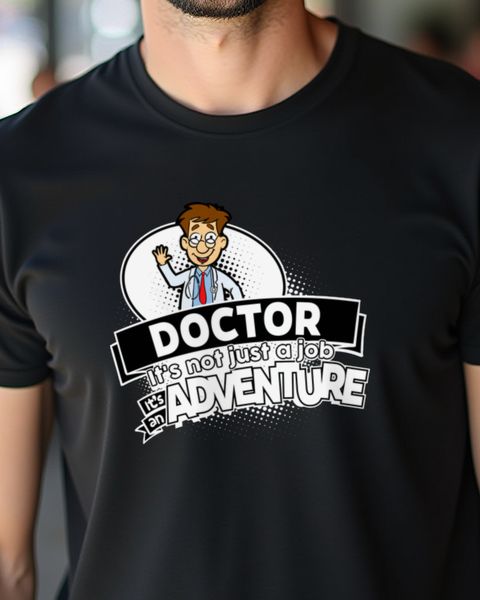 Doctor Not a Job but an Adventure - Funny Doctor Gift