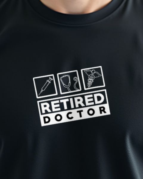 Doctor Retired - Retirement Gift for Physicians