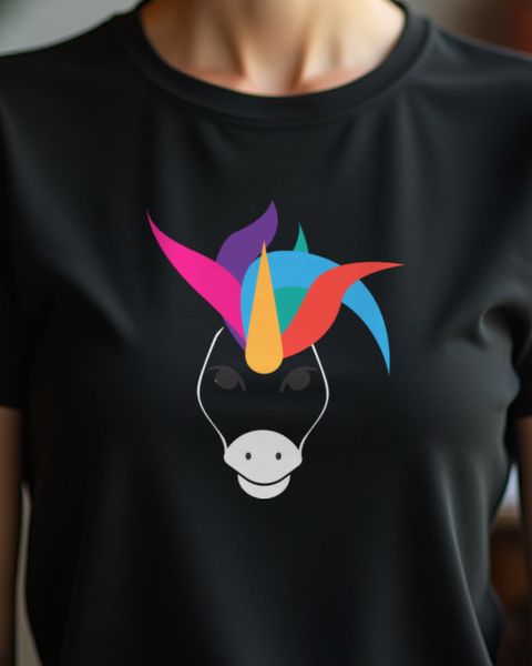 Unicorn Face - Cute Uni Face Design for Unicorn Fans