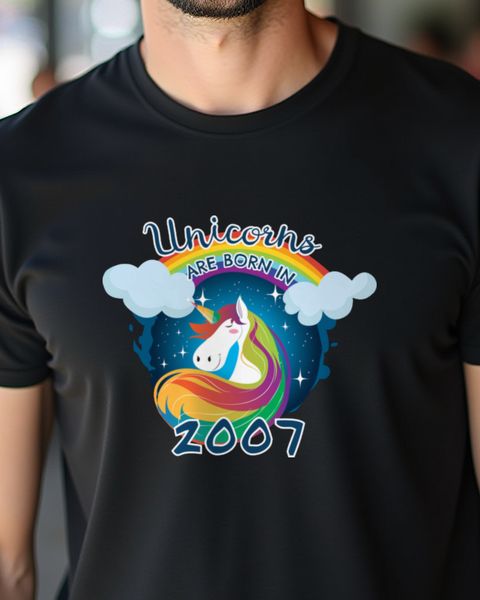Einhorn Jahrgang 2007 - Unicorns Are Born in 2007