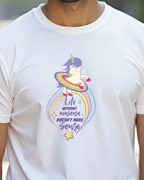Einhorn Leben ohne Unsinn - Lustiger Einhorn Spruch