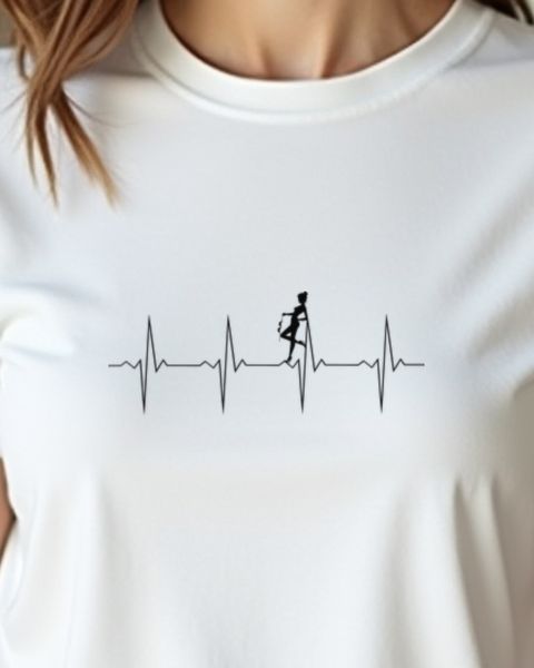 EKG Herzschlag für Mädchen und Frauen - Geschenk Idee