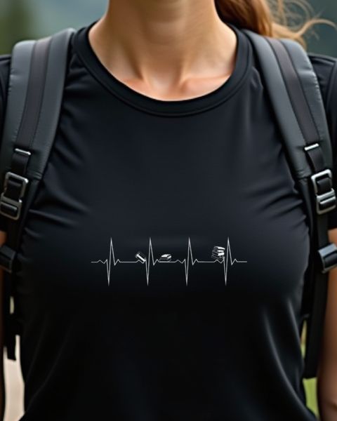 EKG Herzschlag Lesen - Geschenk für Leseratten