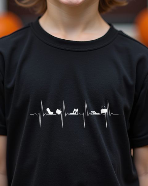 EKG Herzschlag Schuhe und Taschen - Shopping Geschenk