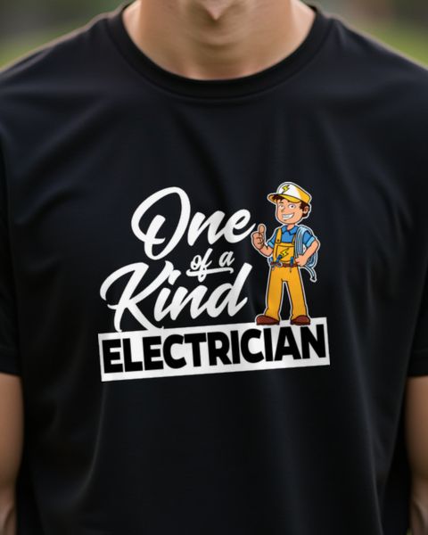 Electrician - One of a Kind - Funny Electrician Shirt