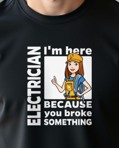 Woman Electrician Is Here - I’m Here Saying for Her