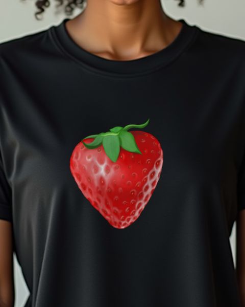 Erdbeere - Süßes Obst Motiv für Erdbeerfans