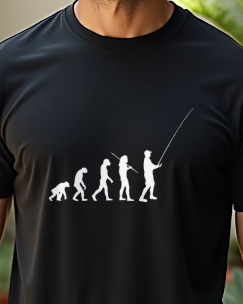 Evolution of Fishing - Funny Fishing Gift for Anglers