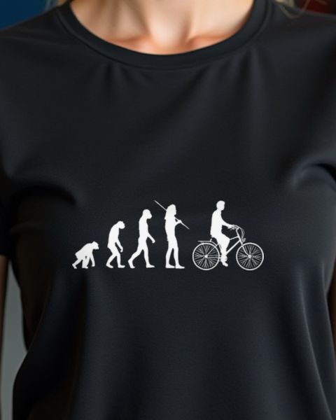 Evolution Cyclist - Funny Bicycle Gift for Bikers