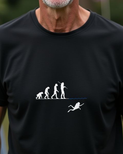 Evolution Diving - Funny Scuba Diver Gift