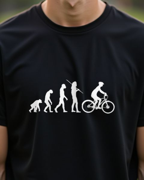 Evolution Fahrrad - Lustiges Radfahrer Geschenk