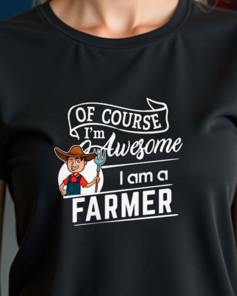 Farmer Awesome - Funny Farming Gift for Farmers