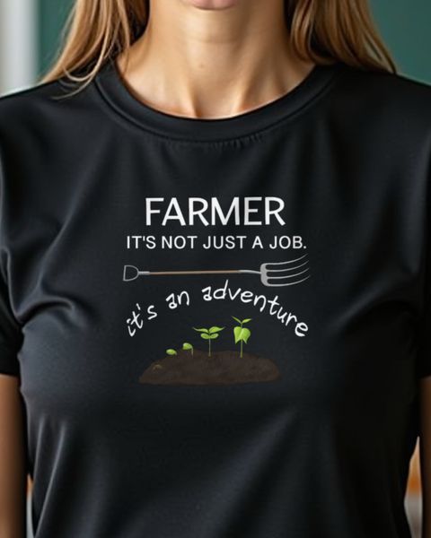 Farmer Not a Job but an Adventure - Landwirt Geschenk