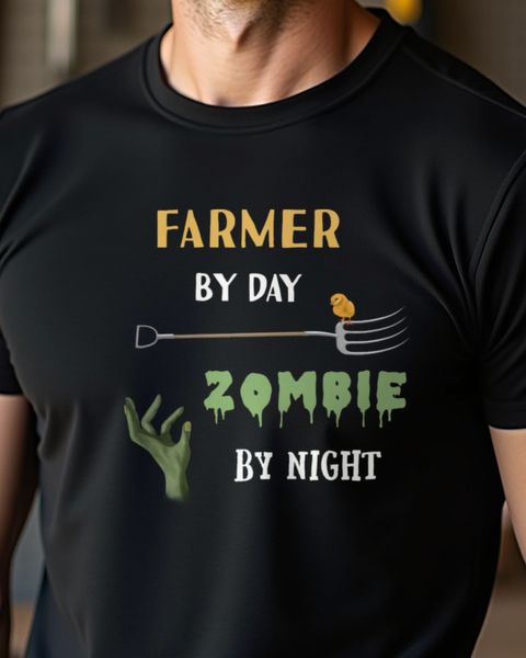Zombie Farmer - Funny Halloween Gift for Farmers