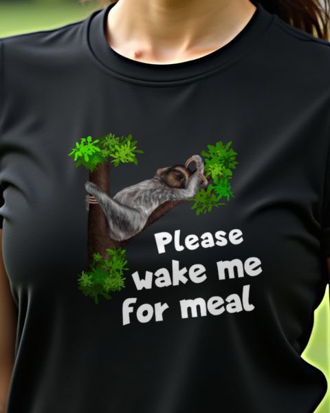 Faultier - Please Wake Me for Meal - Lustiges Faultier
