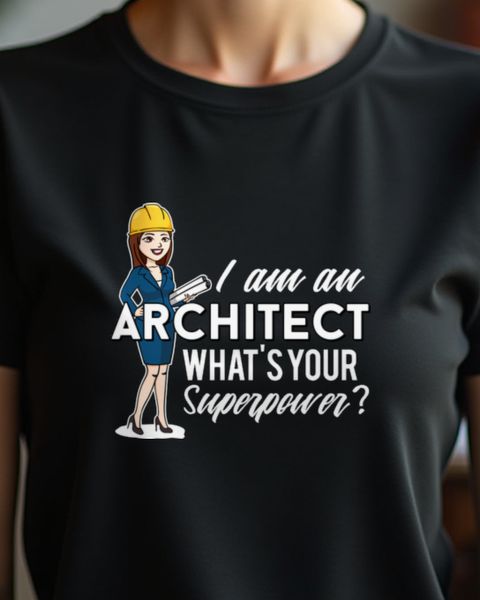 Female Architect What’s Your Superpower - Funny Gift