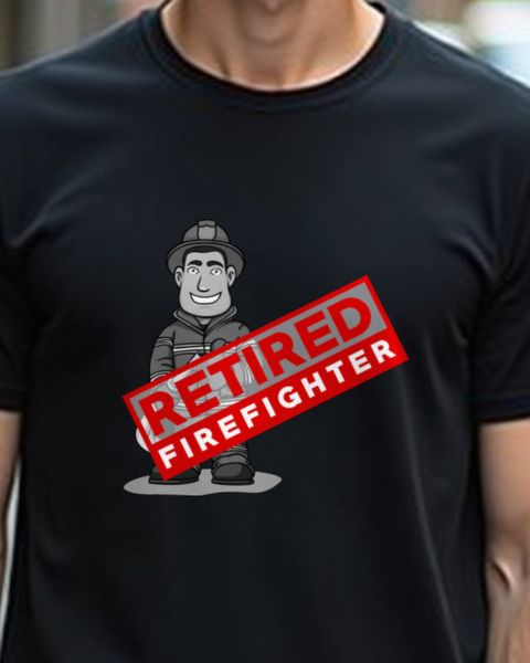 Firefighter Retired - Feuerwehrmann Ruhestand Geschenk