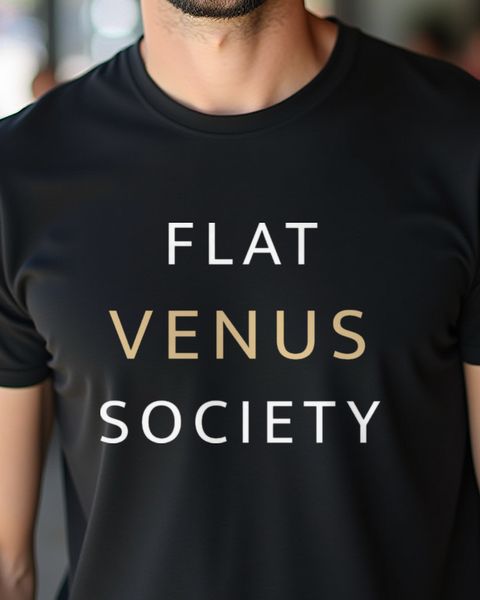 Flat Venus Society - Lustiger Planeten Spruch