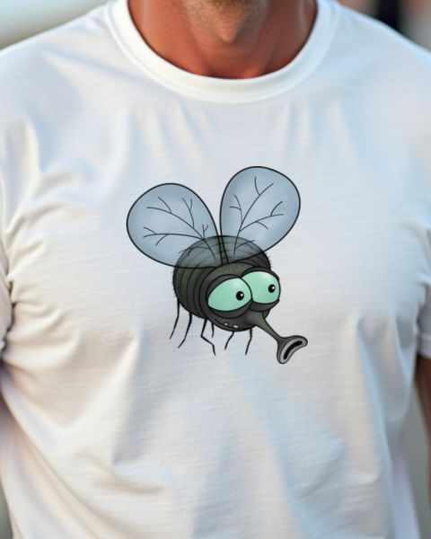 Fliege - Lustiges Insekten Motiv für Fliegen Fans