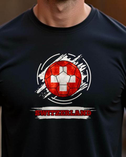 Swiss Flag Design - Proud Switzerland Supporter Gift