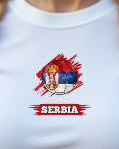 Serbian Flag Design - Proud Serbia Supporter Gift