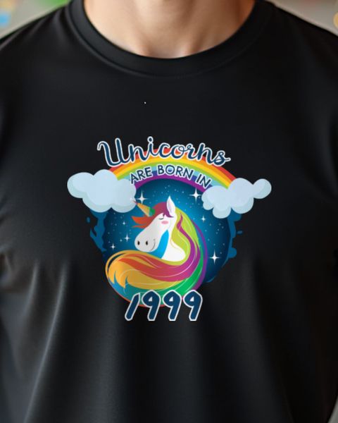 Birthday Unicorn Born in 1999 - Party Gift Idea