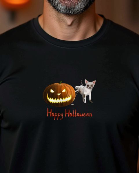 Annoyed Pumpkin Happy Halloween - Funny Pumpkin Design