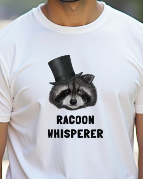 Gentleman Raccoon Whisperer - Classy Funny Animal Gift