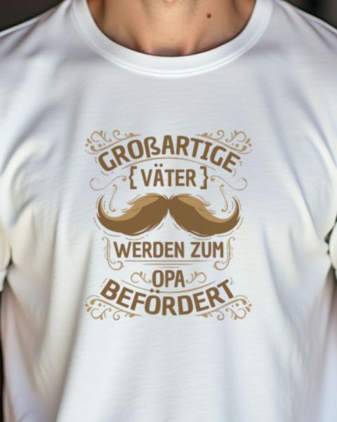 Großartige Väter werden befördert - Opa Geschenk